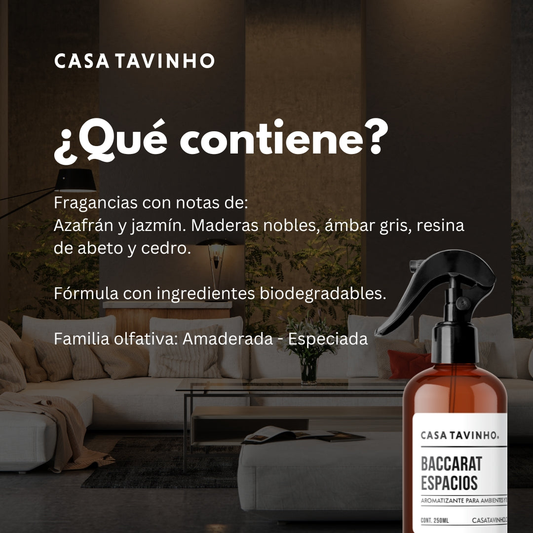 AROMATIZANTE BACCARAT ESPACIOS - 250ML