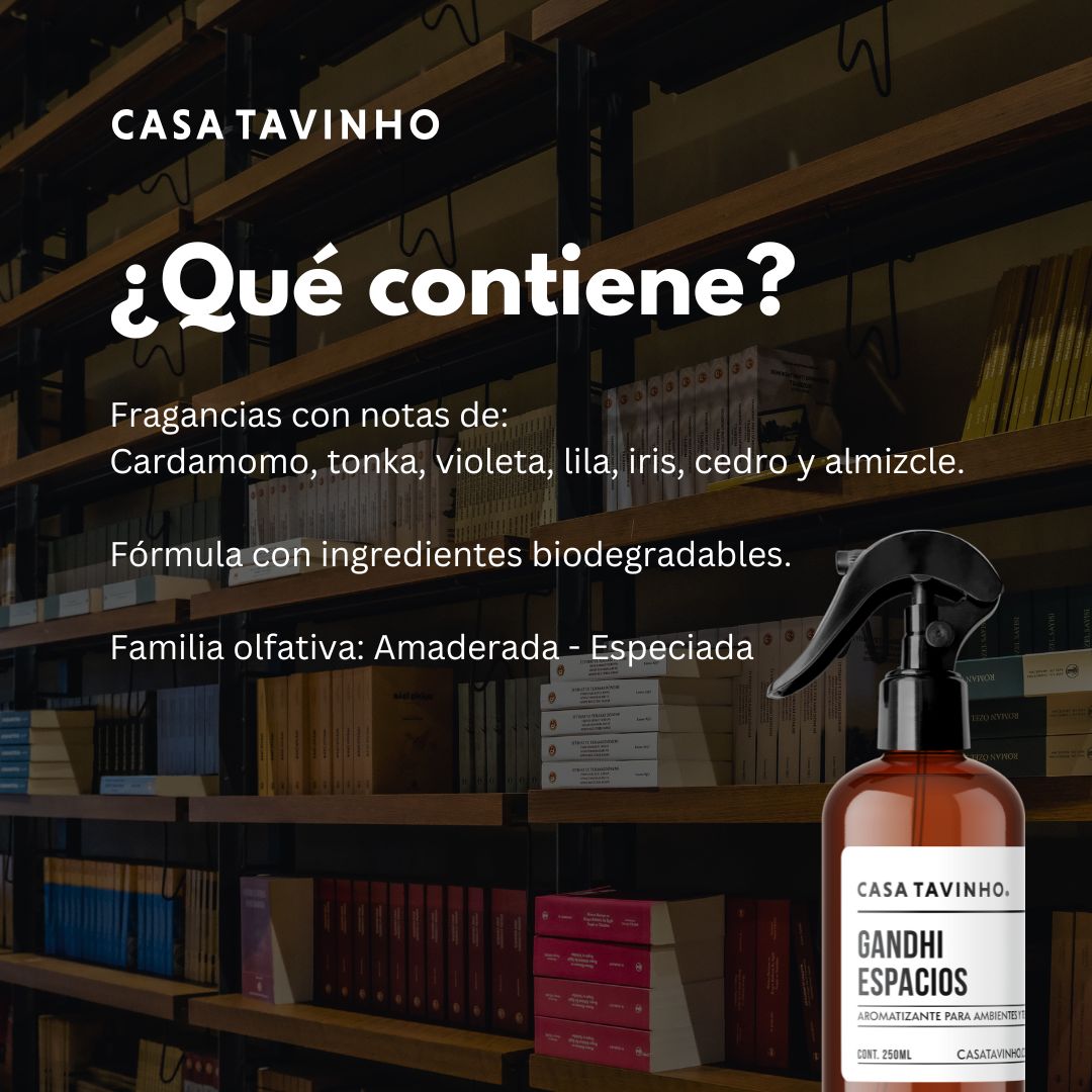AROMATIZANTE GANDHI ESPACIOS - 250ML