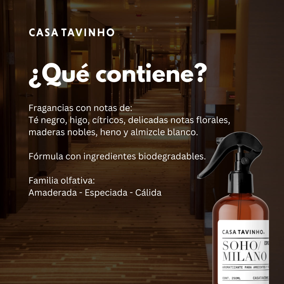 AROMATIZANTE SOHO MILANO - 250ML