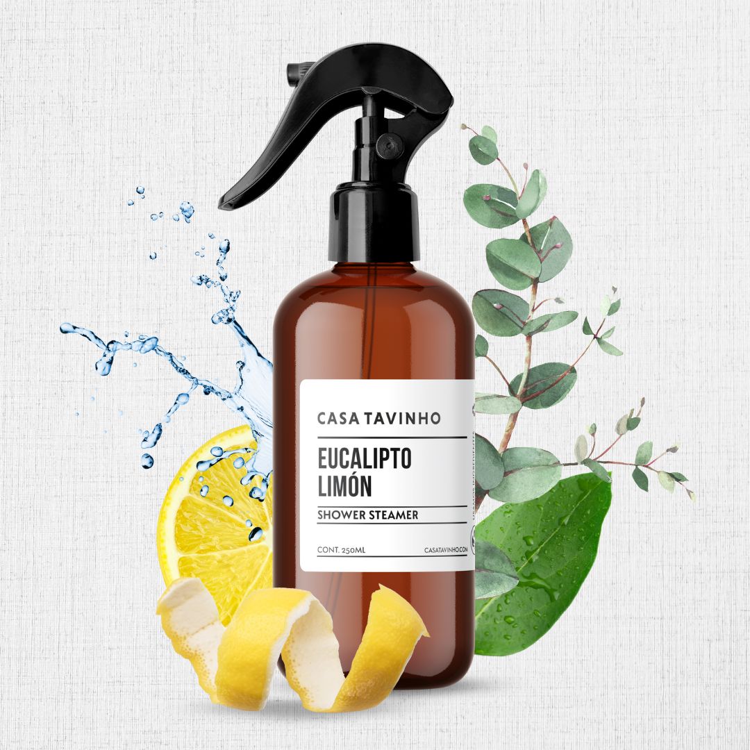 Shower Steamer - Eucalipto Limón - Vaporizador para Ducha - 250ml