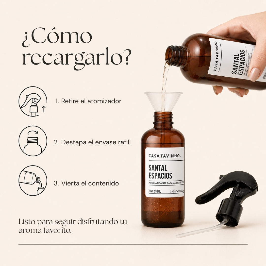 SANTAL ESPACIOS - REFILL 500ML