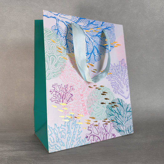 Bolsa para Regalo - Motivo Marino Corales