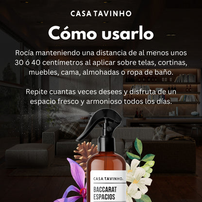 AROMATIZANTE BACCARAT ESPACIOS - 250ML