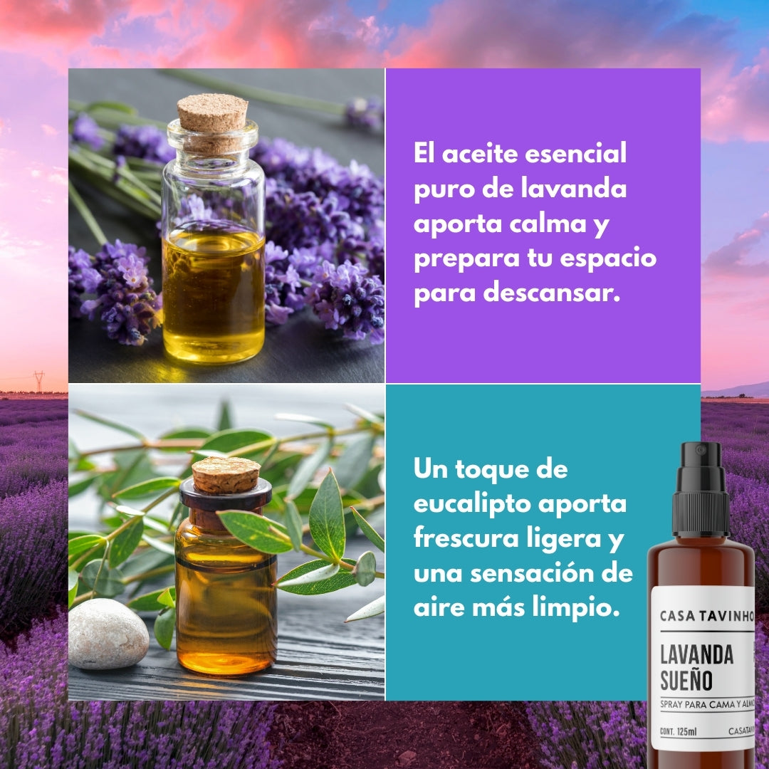 SPRAY PARA DORMIR - LAVANDA SUEÑO - 125ML