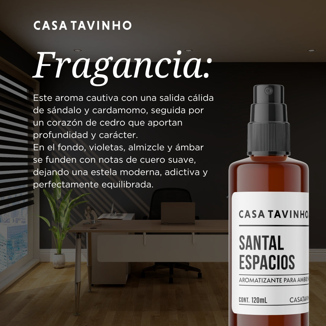 AROMATIZANTE SANTAL ESPACIOS - 125ML