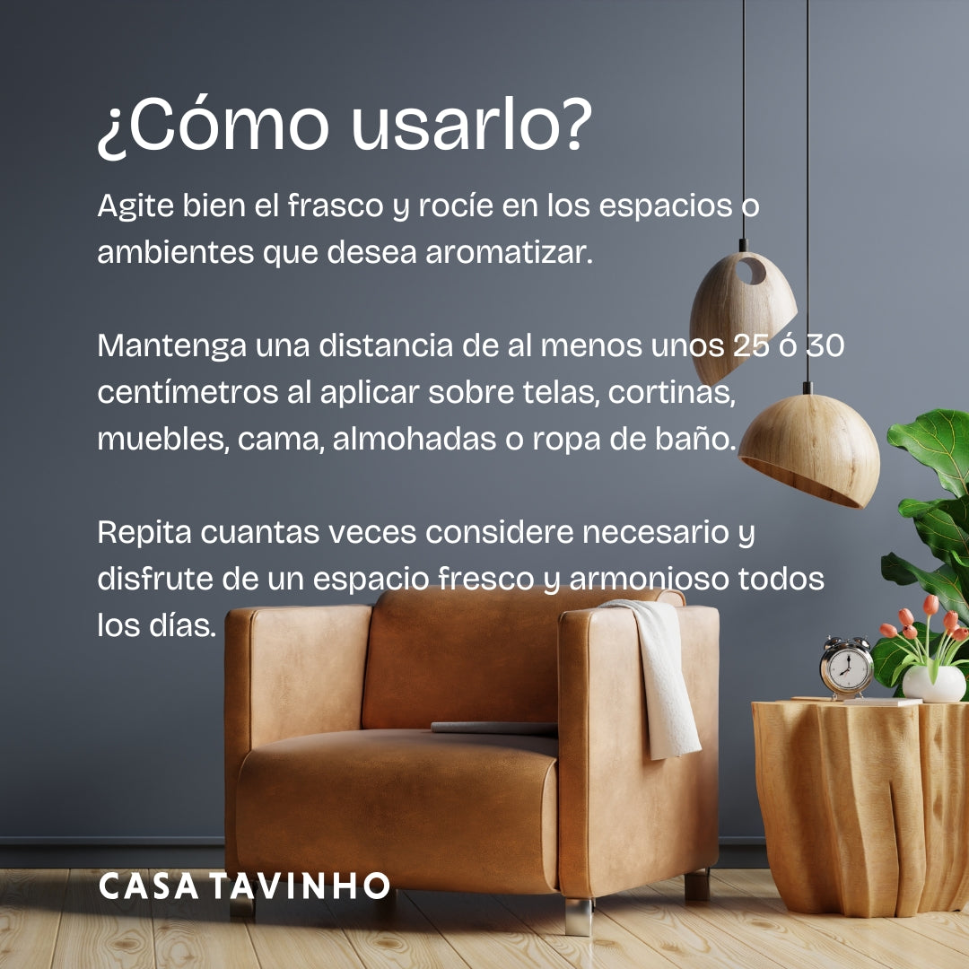 Home Refresher - Santal Espacios  - Aromatizante Ambientes & Telas - Eliminador de Olores 250ml