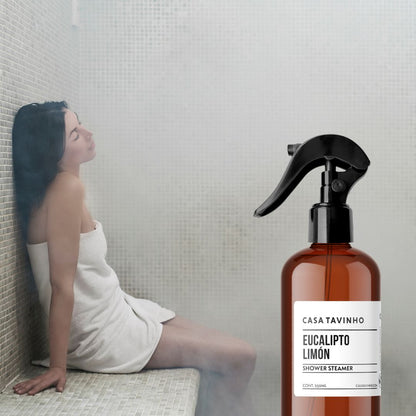 Shower Steamer - Eucalipto Limón - Spray para Cuarto de Baño Ducha