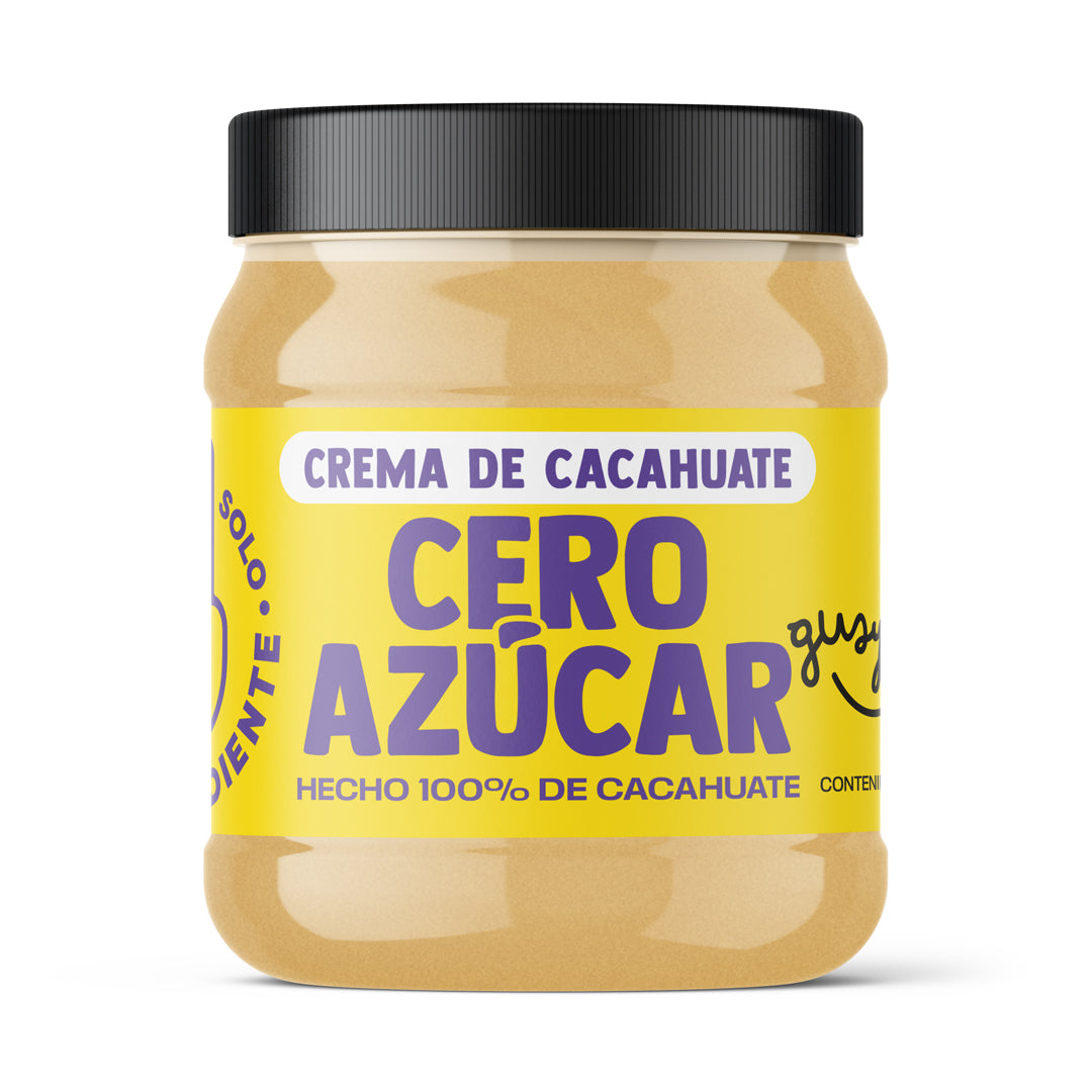 3 Sabores en Combo Crema de Cacahuate - Envío Gratis a México - Sin grasas hidrogenadas, sin colorantes ni conservantes